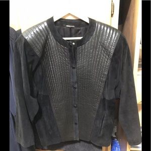 Zilli Women’s Vintage Black Leather Jacket